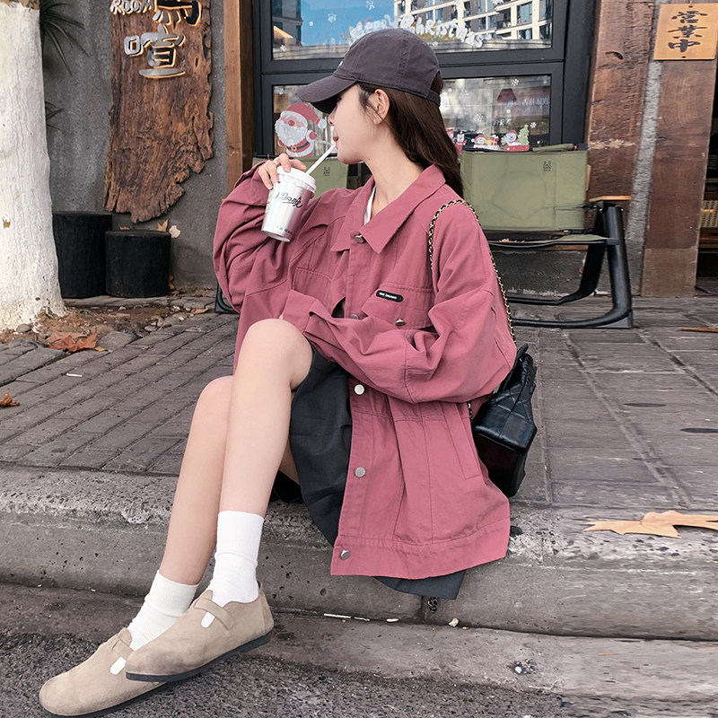 新品港风牛仔外套2C195-9236-P145控198,女装短外套,2C196