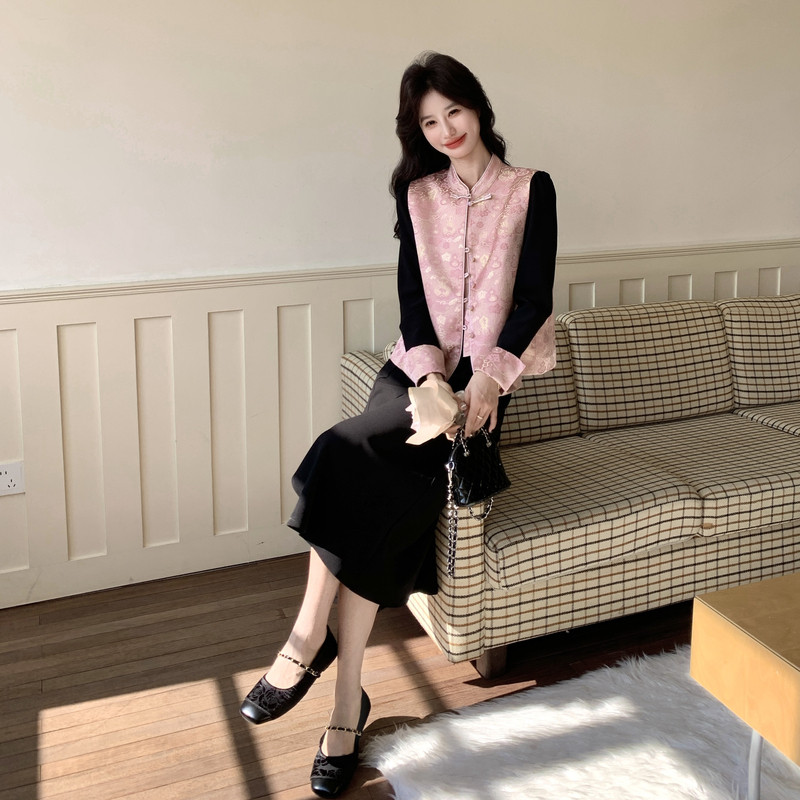 已出货春季时尚风两件套2C098-2608P165K268,女装套装/套裙,2C098