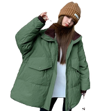 2023主推宽松50白鸭绒立领羽绒服2622P235K358，女装羽绒服，2C103