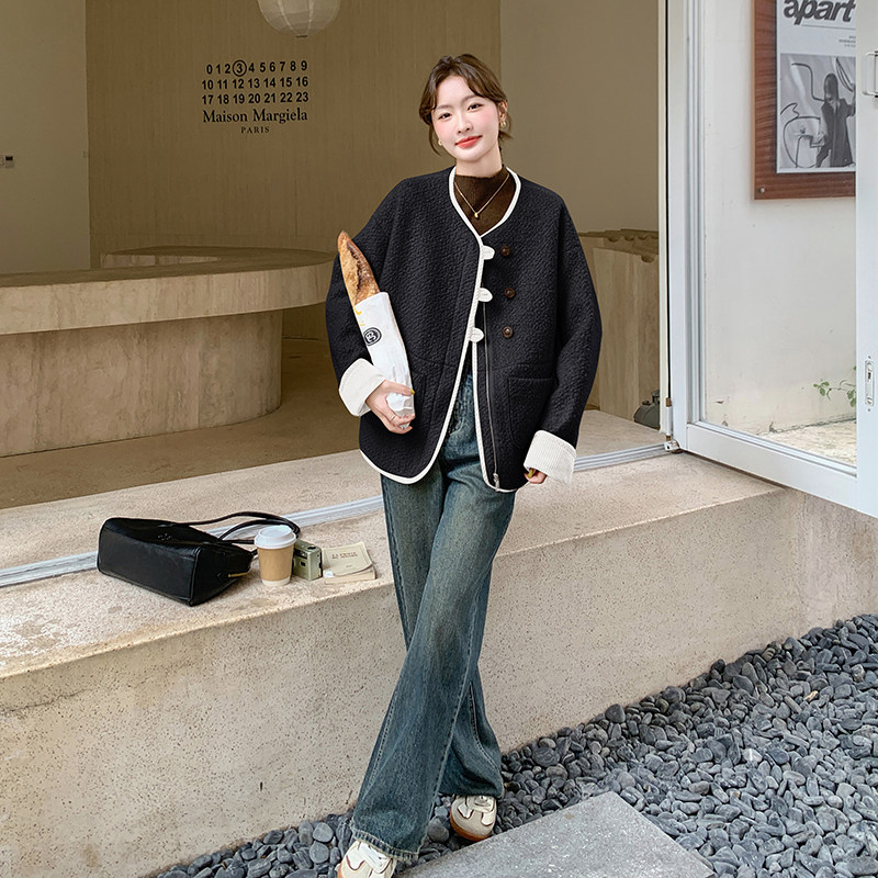 1817现货秒配数据款羊羔毛外套P165K228,女装短外套,2C225