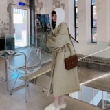 【主推现货】买家秀更新可拆卸连帽轻薄菱格羽绒棉服865-P195K278，女装棉衣/棉服，2C137