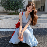 【现货】无袖连衣裙女2025夏季新款女装2C227/2520/P125K178，女装连衣裙，2C227