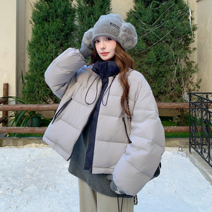 现货主推撞色羽绒服1839#P255-K355图片