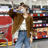 韩系设计感小众短外套女2025秋季新款时尚洋气减龄显瘦百搭上衣潮，女装短外套，2C299