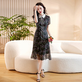 热卖！洋气连衣裙女中长款2025年夏季新款气质显瘦，女装连衣裙，吾爱衣，女装连衣裙，吾爱衣