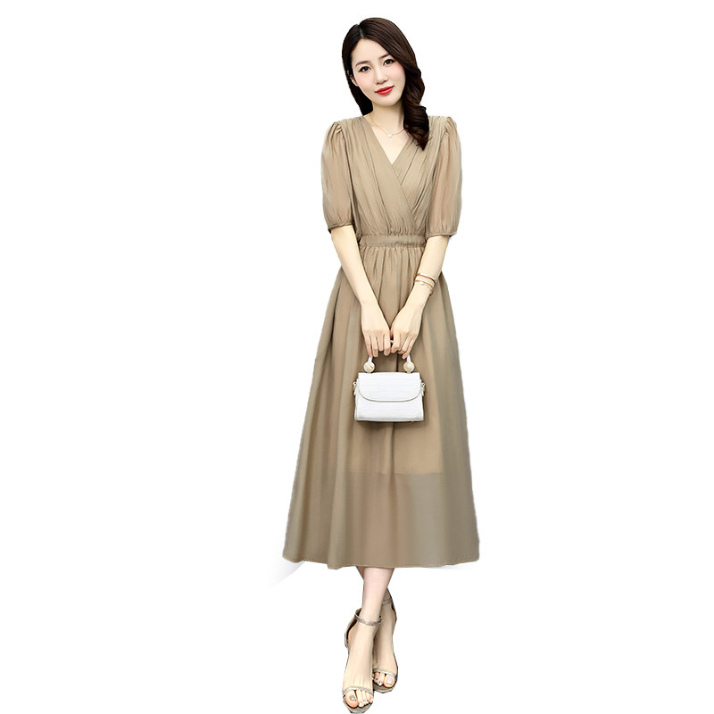 2025夏装新款连衣裙6019，女装连衣裙，奕可儿,女装连衣裙,奕可儿
