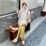 新中式国风休闲套装女2025夏新款气质松弛感提花上衣阔腿裤两件套，女装套装/套裙，2D148