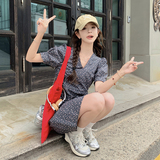 现货夏日专属浪漫满天星碎花一片式连衣裙可爱2C220-P115K168，女装连衣裙，2C220