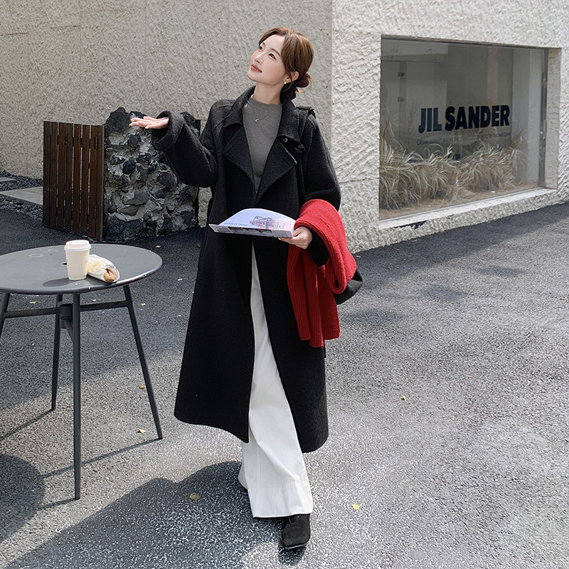 冬季新品现货高品质双面羊绒呢大衣2C300-2561-P465-K698,女装羊绒大衣,2C300
