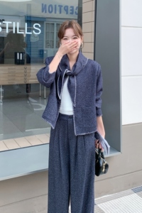 秋装新款现货 高品质三件套套裤 2C271-9562-P185K278图片