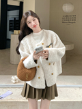 新品现货皮毛一体外套2C087-9283-P199-K279，女装毛呢外套，2C087