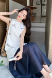 【大量现货】洋气刺绣连衣裙女2025夏季2C227/2569/P160K218，女装连衣裙，2C227