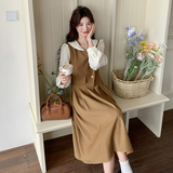 C春装假两件连衣裙2C092-5152-P125-K178，女装连衣裙，2C092