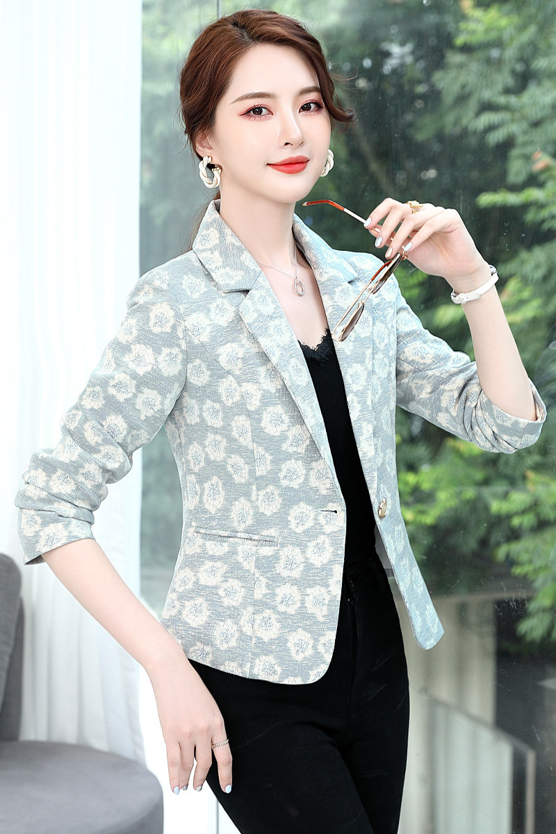 2025年春季女装女士精品西装,女装西装,英标秀（1C119）