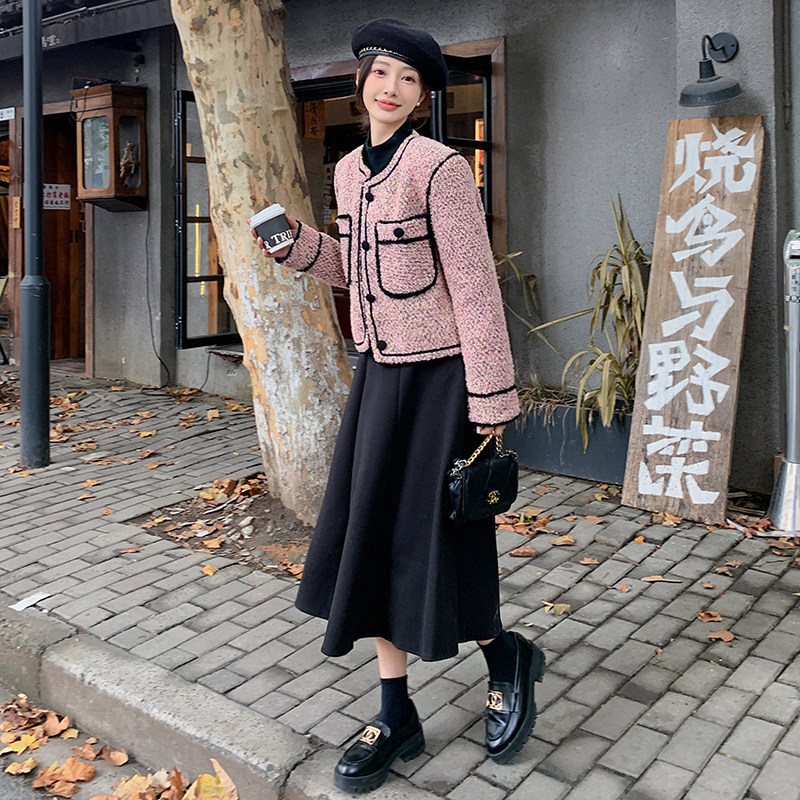 主推现货新款小个子短款小香羽绒外套2C057-9935-P235-K338,女装羽绒服,2C057