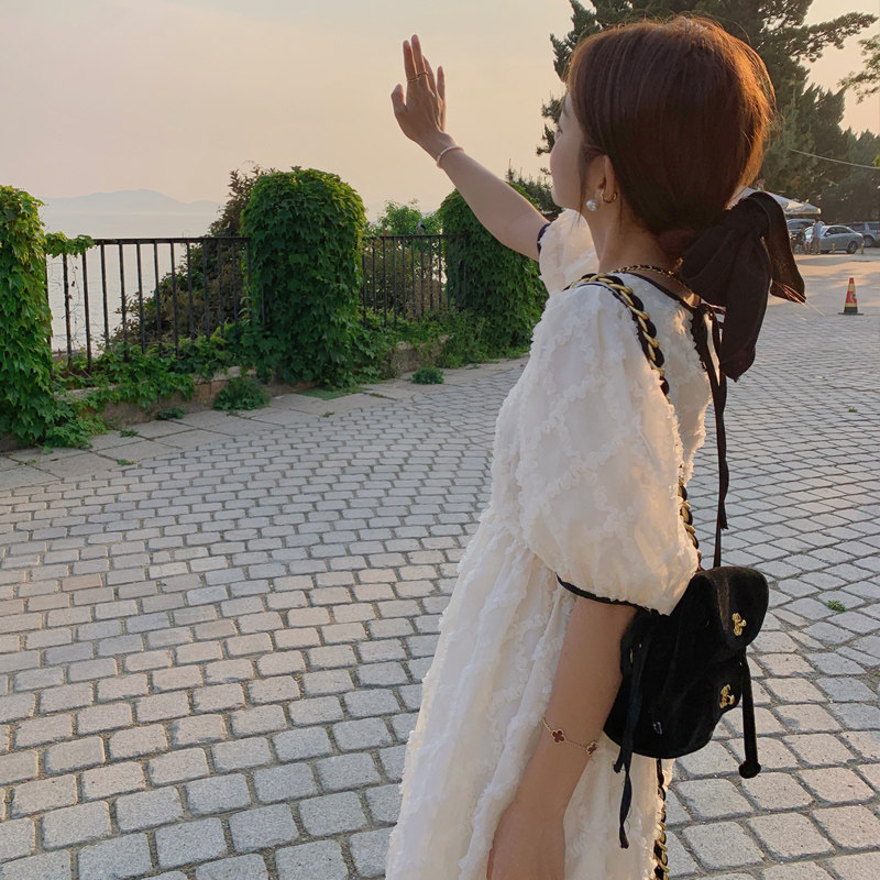 新款现货提花连衣裙2219-P125-K168,女装连衣裙,2C073