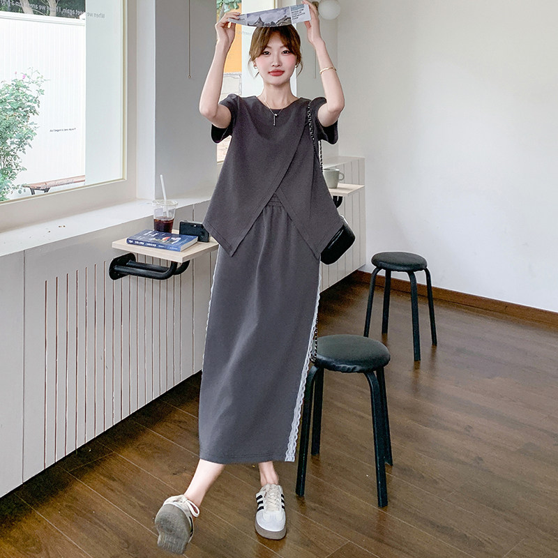法式复古轻熟风收腰连衣裙女2025夏季浪漫设计感气质显瘦淡人长裙,女装连衣裙,2C139