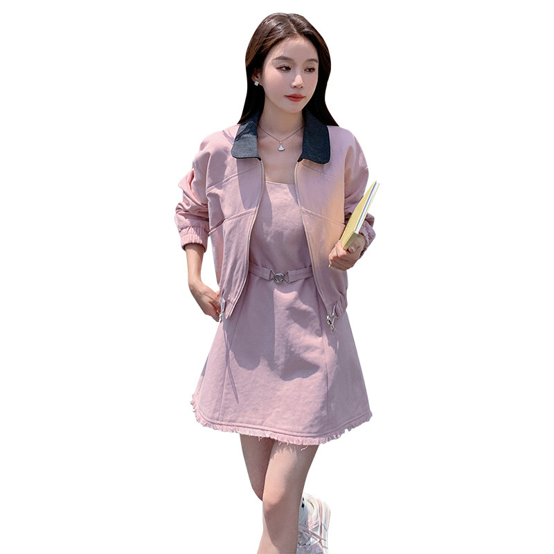 【现货】流量款小香风粉色套装088-8811P155K228,女装套装/套裙,2C088