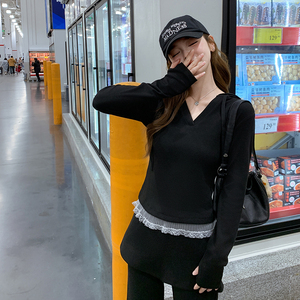 阔腿裤气质显瘦休闲风女装慵懒风秋冬时尚套装长袖春秋显瘦气质图片