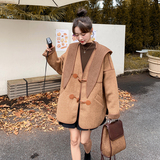 现货~~！！！斜纹双色双面双面呢P1852C262，女装短外套，2C262