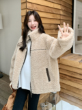 现货新款加厚皮毛一套外套2D035-25118P180K268，女装短外套，2D035