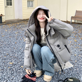 现货！现货！现货！时尚连帽50绒羽绒服2C212-G199-P255-K388，女装羽绒服，2C212