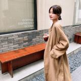 【新款】设计感风衣外套C161-6132-P175-K258，女装风衣，2C161