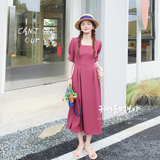 【大货已出】氧气深灰氛围感气质连衣裙6617-P95-K148，女装连衣裙，2C137