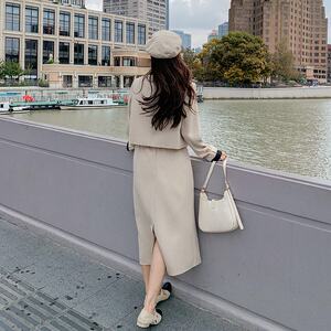 [现货】小香风上衣半身裙套装两件套8812 P165 K228图片