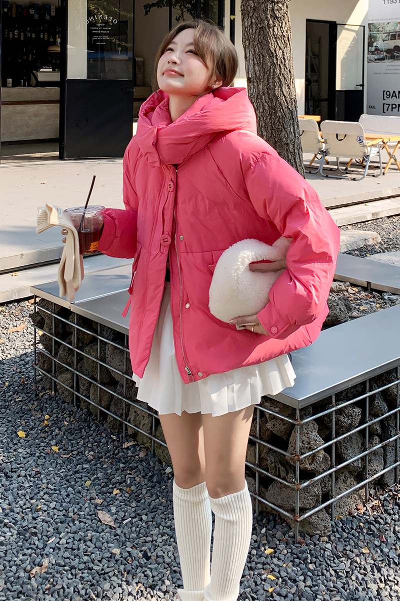 现货~~！！白鸭绒90绒连帽羽绒服2C262P275,女装羽绒服,2C262
