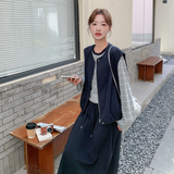现货条纹针织三件套2C093-6652-P175-K248，女装套装/套裙，2C093