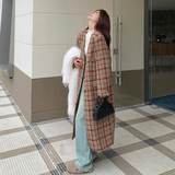 现货主推~~格子毛呢（内胆夹棉）2C203-7671-P195-K288，女装毛呢外套，2C203