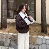 新款冬装羊羔毛领棉服（大货已出），女装棉衣/棉服，2C222