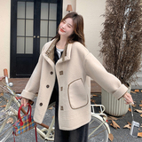 【新款】两面穿皮毛一体羊羔毛外套2C131-636-P185K268，女装短外套，2C131
