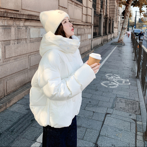 现货90白鸭绒白色羽绒服女2025新款洋气加厚外套7126-P285-K368图片