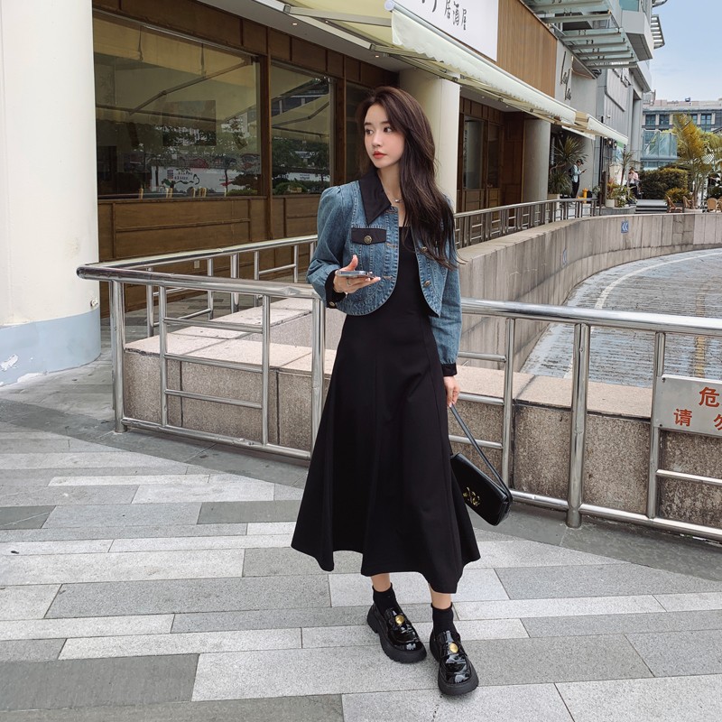 【新品 档口现货】2025秋装女装休闲牛仔两件套266-P135-K185图片