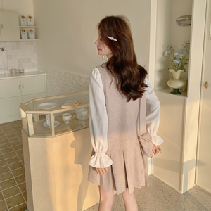 26春装新款两件套衬衫+背心裙2D044-2707-P155-K248图片