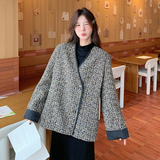 秋季新款羊毛花呢小香风西服外套2C119-6097-P155-K218，女装西装，2C119