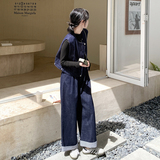 2025秋冬款牛仔套装2602-P175-K248，女装套装/套裙，2D013