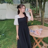 新款现货2025夏季时尚拼接连衣裙2C098-8892P120K178，女装连衣裙，2C098