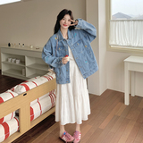现货主推款刺绣牛仔休闲百搭上衣外套6603-P155-K228，女装短外套，2C259