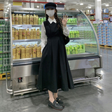 【现货】2026春装新款两件套高腰显瘦连衣裙2C166-3035P155控218，女装连衣裙，2C166