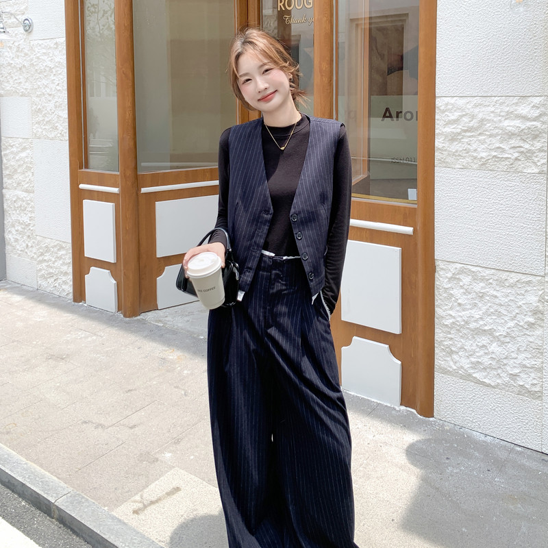 【现货】老钱风马甲套装设计师款088-7739P185K258,女装套装/套裙,2C088