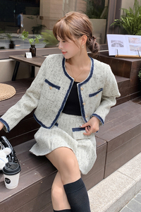【现货】小香风时尚套装女2025新款两件套裙2C227/2503/P155K218图片