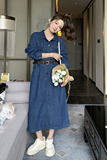 春装牛仔连衣裙季2C092-5116-P125-K188，女装连衣裙，2C092