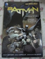 Original DC Comics New 52 Batman hardcover version 1 Owls Court Batman 1 Court of Owls