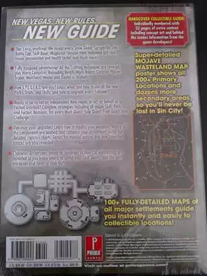 稀有絕版原版輻射新維加斯收藏版攻略fallout New Vegas Guide