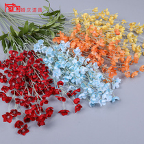 Simulation Admiralty flower Wind bell flower Wedding silk flower shop event decoration Wedding hall road guide decoration flower arrangement Lily of the valley flower