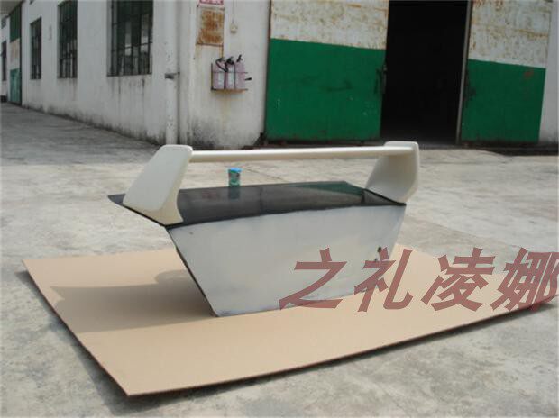 Applicable Mitsubishi EVO8-9 generation carbon fiber large tailwing retrofit EVO8-9 Carbon fiber stereo bilayer tail