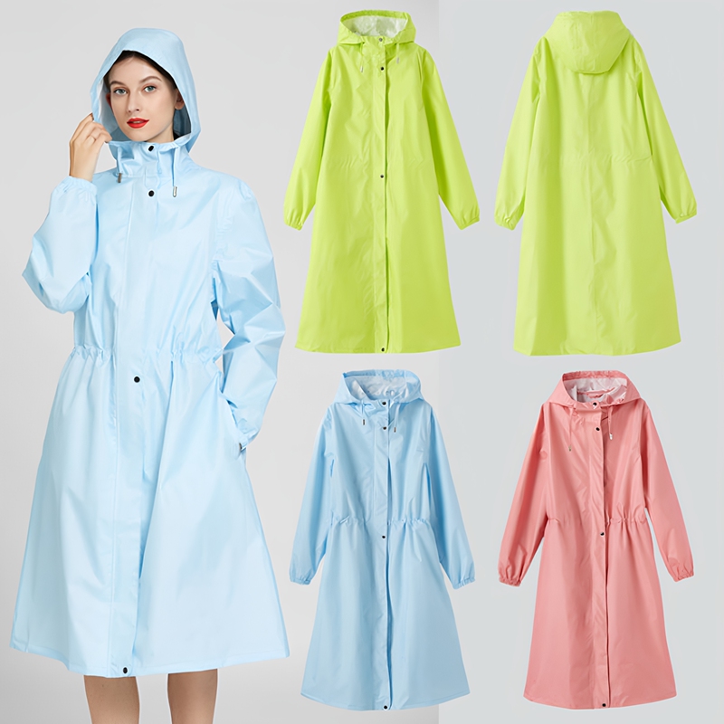 Korean and Japanese Foreign Trade Style Adult Women's Outdoor Raincoat Hiking Golf Jacket Rainproof Windbreaker Style Jacket
